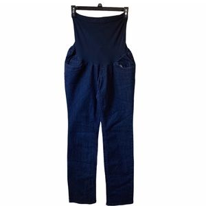 Indigo Blue darkwash straight leg jeans medium